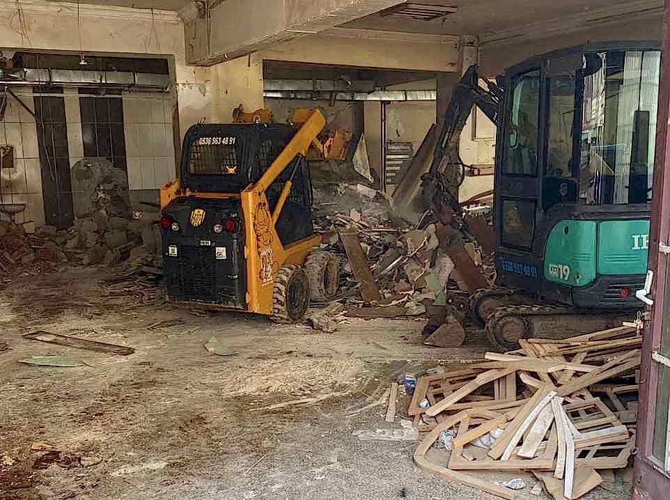 Çankaya Bina Yıkımı