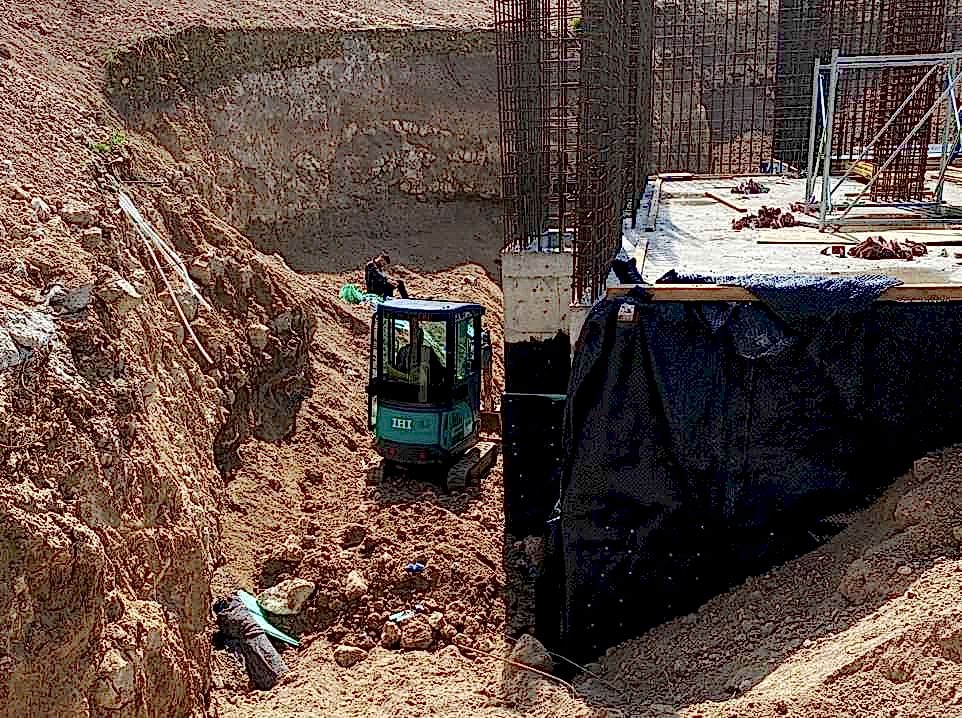 Mamak Temel Kazımı